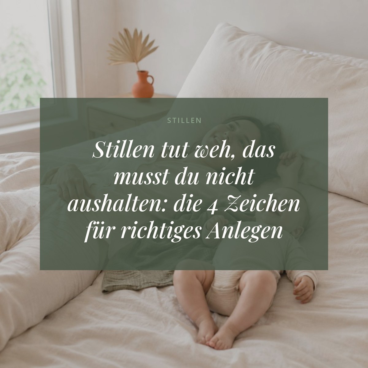 stillen tut weh — Stillen tut weh, das musst du nicht aushalten: die 4 Zeichen für richtiges Anlegen