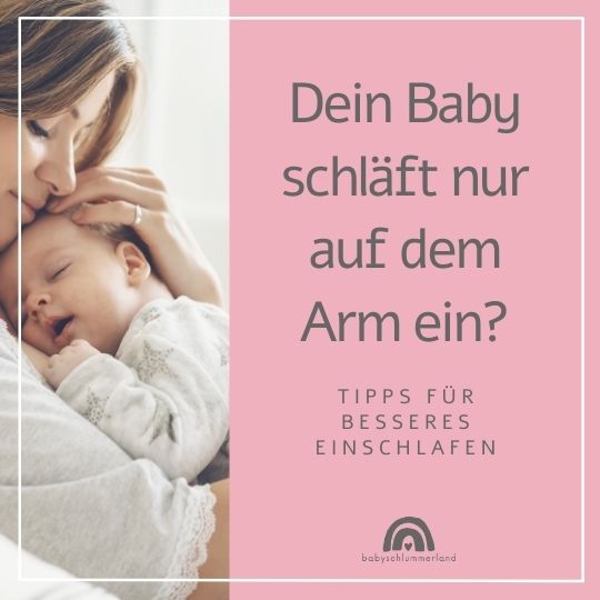 Baby schläft nur auf dem Arm ein