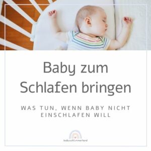 Baby zum Schlafen bringen