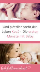 Neugeborenes schläft nicht