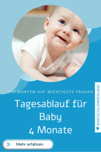 Tagesablauf Baby 4 Monate