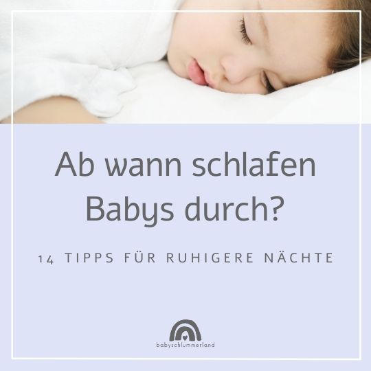 Wann schlafen Babys durch?