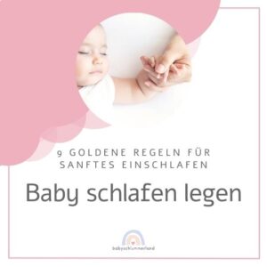 Baby schlafen legen